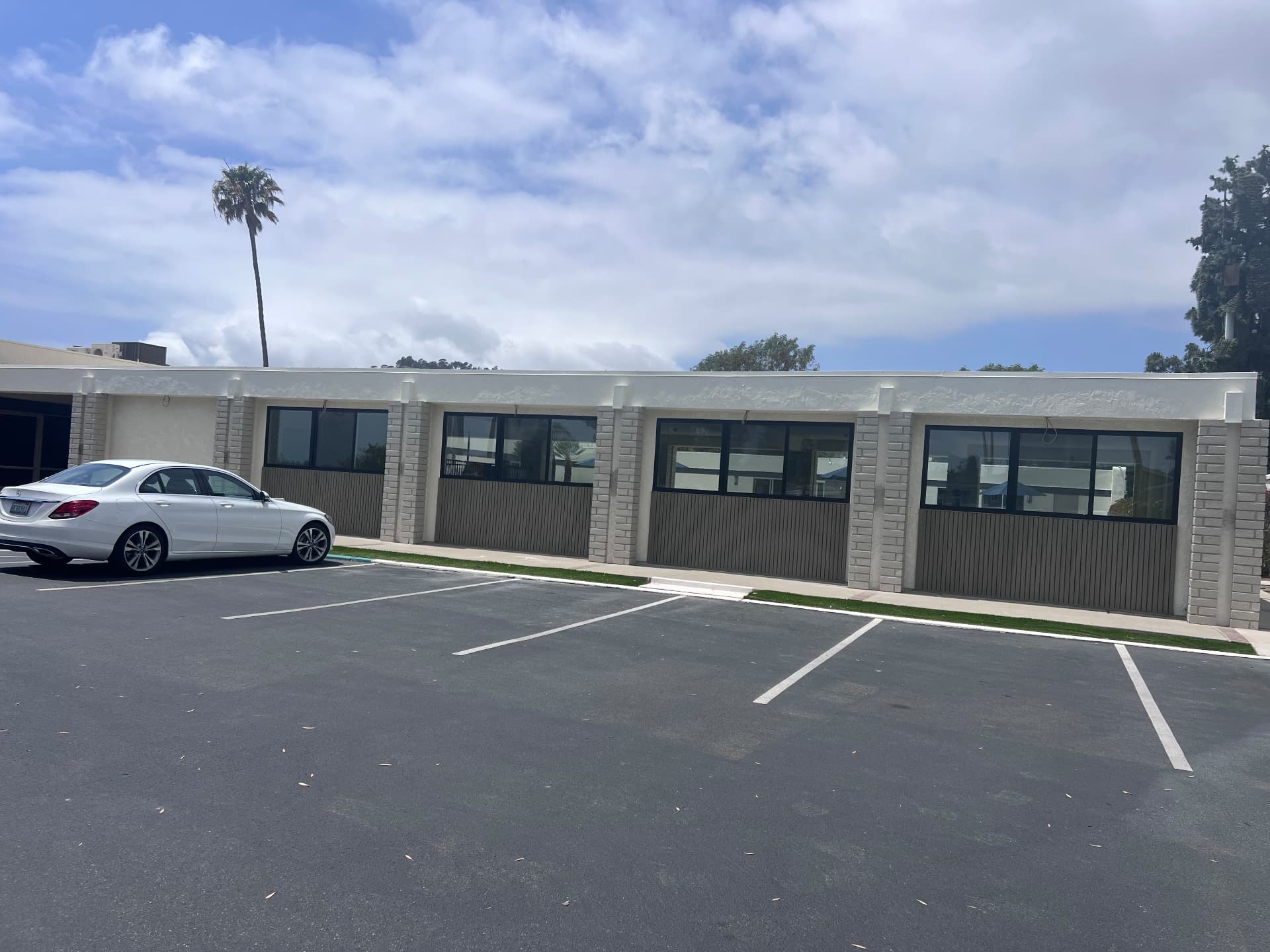 Commercial exterior renovation — After