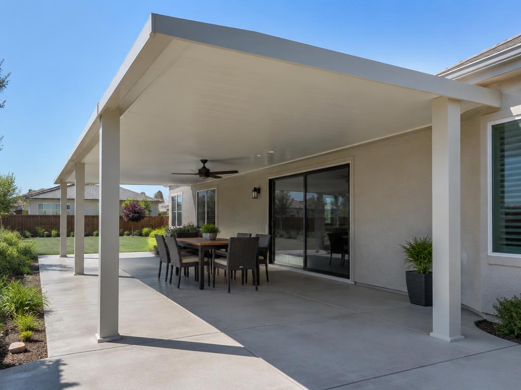 Solid Roof Patio Covers